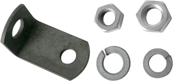 Carburetor Support Bracket Black, Silver, 1, nordicamoto.ro