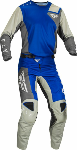 Fly Kinetic Jet MX/Enduro felszereléskészlet – kék/szürke/fehér, 1, nordicamoto.ro