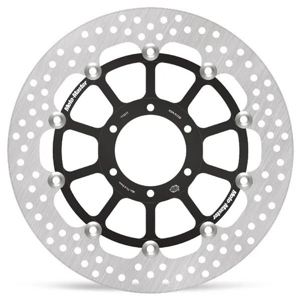 Halo sorozatú lebegő rotor, fekete, ezüst, 1, nordicamoto.ro