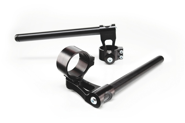 Raised Clip-on Handlebar Kit Black, 2, nordicamoto.ro