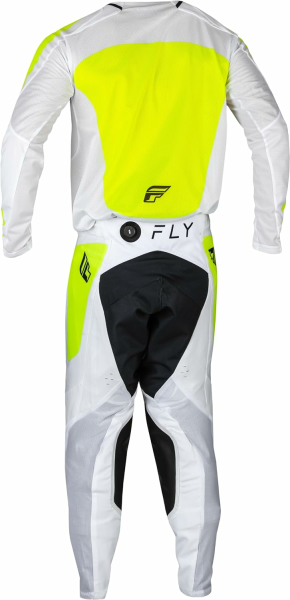 Fly Evolution MX/Enduro felszerelés-készlet, fehér/fluo sárga, 5, nordicamoto.ro