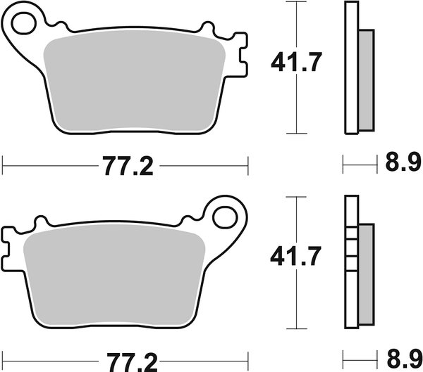 Rq Road Racing Carbon Tech Brake Pad, 3, nordicamoto.ro