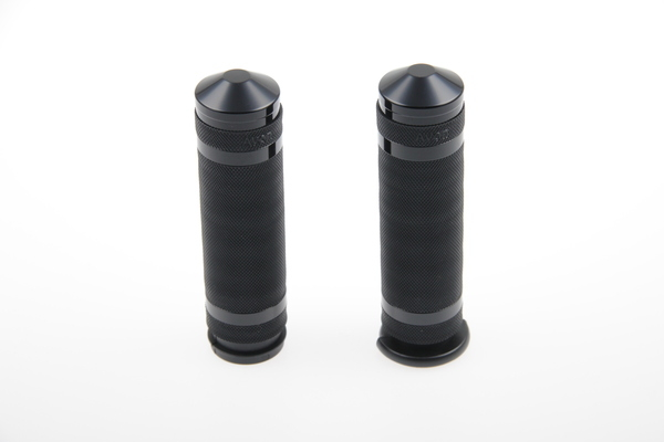 Hand Grips Black, Powder-coated, 1, nordicamoto.ro