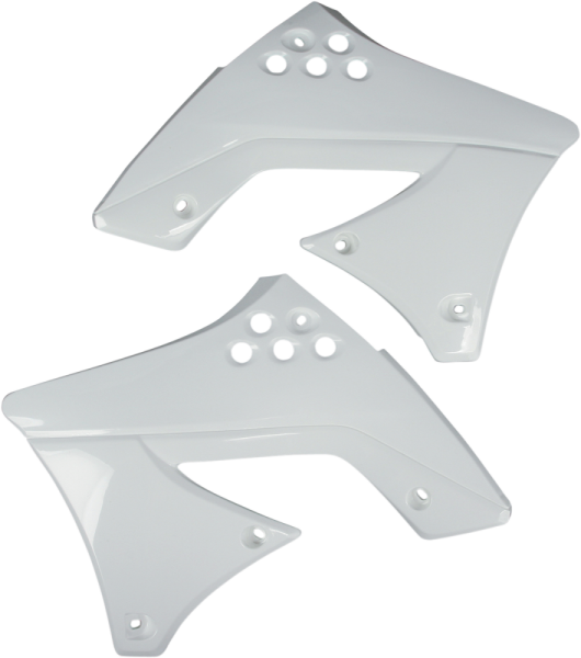 Radiator Covers Kawasaki Kxf250 White White, 1, nordicamoto.ro