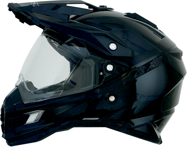 Fx-41ds Solid Helmet Black  M, 1, nordicamoto.ro