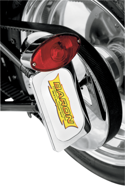 Side Mount License Plate Bracket Chrome, 2, nordicamoto.ro
