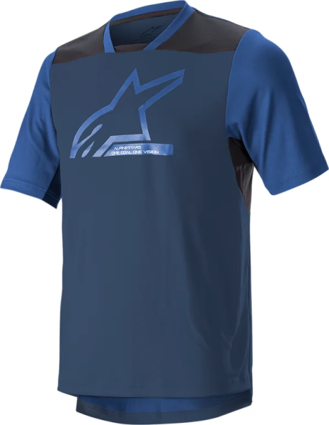 Tricou MTB Alpinestars Drop 6.0 V2 Midnight Blue/Black XL, 1, nordicamoto.ro