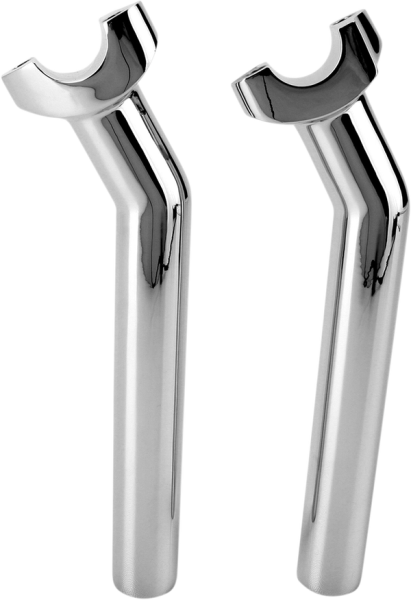 Forged Aluminum Handlebar Riser Silver, 1, nordicamoto.ro
