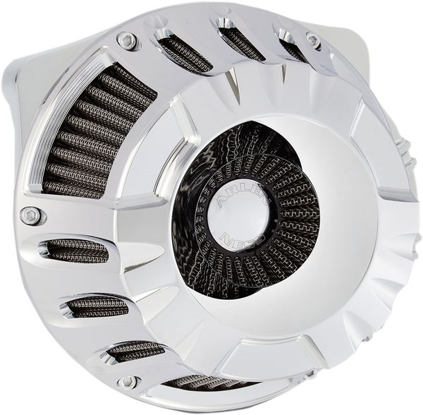 Inverted Series Air Cleaner Kit Silver, 1, nordicamoto.ro