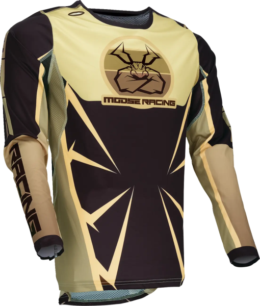 Agroid Jersey Black, Brown  3XL, 1, nordicamoto.ro
