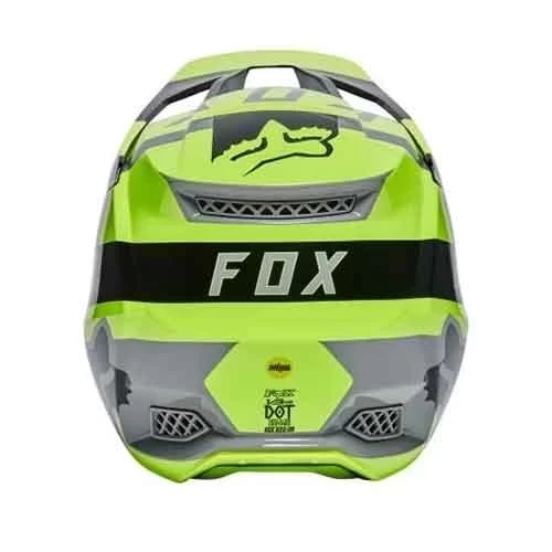 Fox V3 RS Riet ECE sisak, fluoreszkáló sárga, M-es méret, 4, nordicamoto.ro