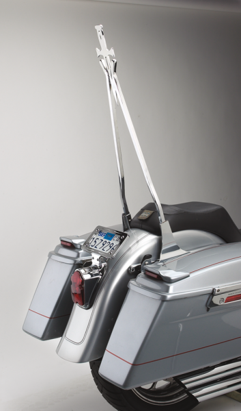 Daggertude Styled Sissy Bar Sticks Black, 1, nordicamoto.ro