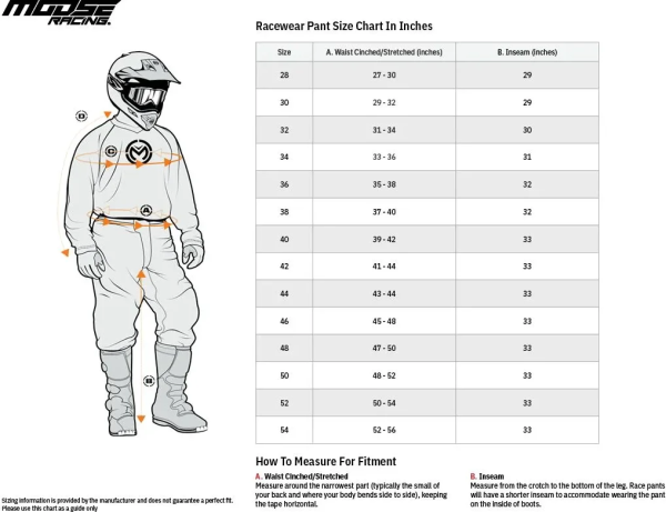 Pantaloni Moose Offroad Qualifier Negru/Albastru 36, 2, nordicamoto.ro