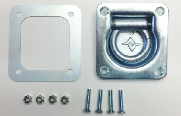 Caliber D-Ring Kit Stainless Steel, 3, nordicamoto.ro