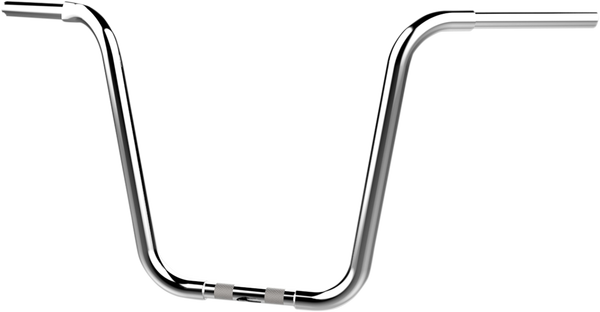 1-1/4(r) Bobber Ape Hanger Handlebar Silver, 1, nordicamoto.ro