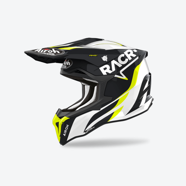 Airoh Strycker RACR Enduro sisak – fényes, 1, nordicamoto.ro