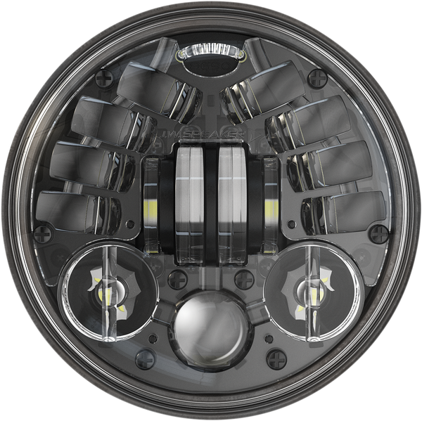 5-3/4(r) Led Adaptive 2 Headlight Black, 2, nordicamoto.ro