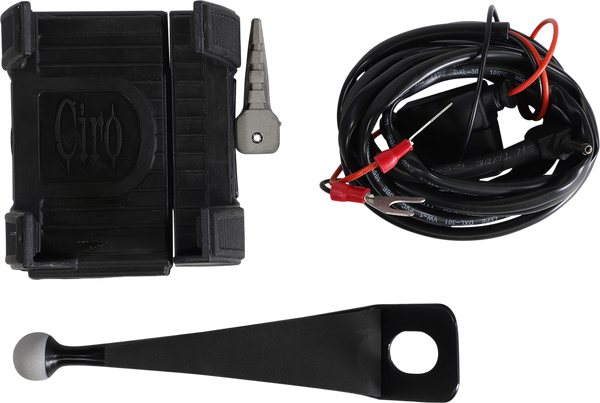 Smartphone/gps Holder With Charger Black, 2, nordicamoto.ro