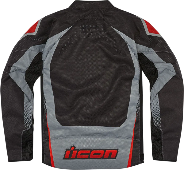 Geaca Textila Icon Hooligan Ultrabolt Black/Gray/Orange 2XL, 13, nordicamoto.ro