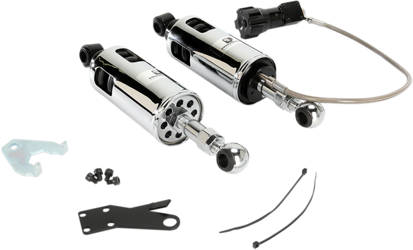 422 Series Shocks With Remote Adjustable Preload Show Chrome, 1, nordicamoto.ro