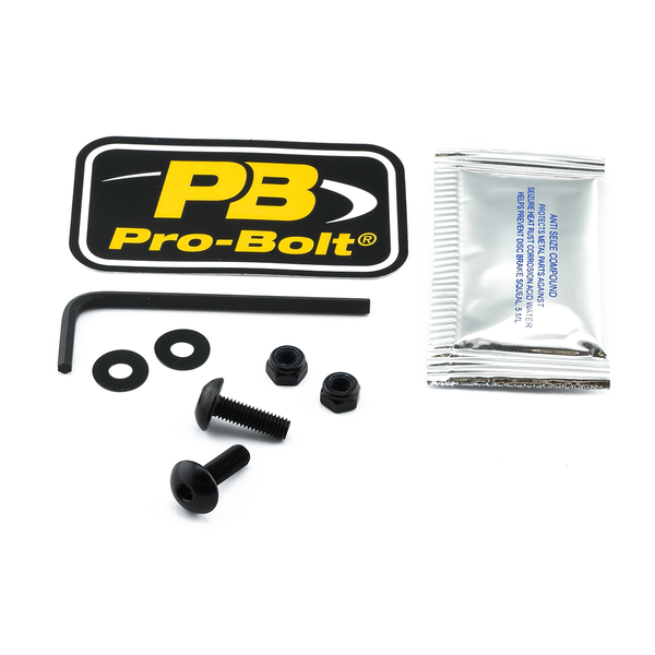 Screen Bolt Aluminium Black, 1, nordicamoto.ro
