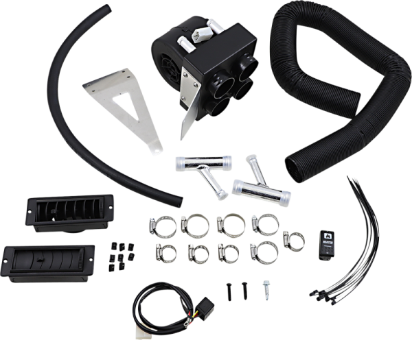 Utv Cab Heater Kit Black, 1, nordicamoto.ro