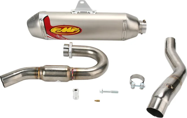 Factory 4.1 Exhaust System Silver, 1, nordicamoto.ro