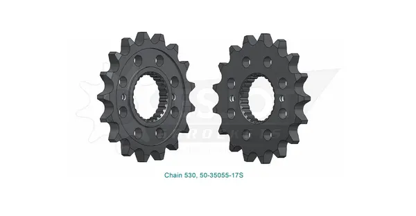 Sport Sprocket Front 530 Natural, 1, nordicamoto.ro