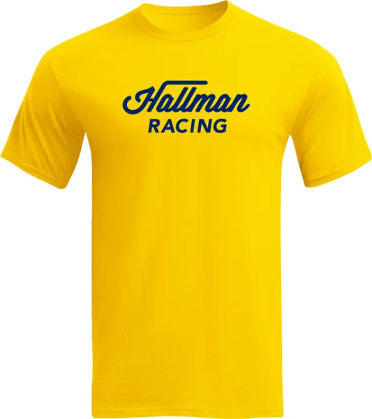 Tricou Thor Hallman Heritage Yellow L, 1, nordicamoto.ro