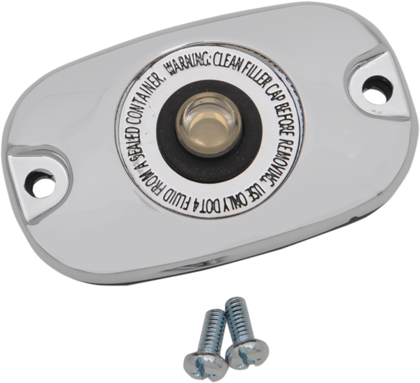 Rear Brake Master Cylinder Cover Kit Chrome, 1, nordicamoto.ro