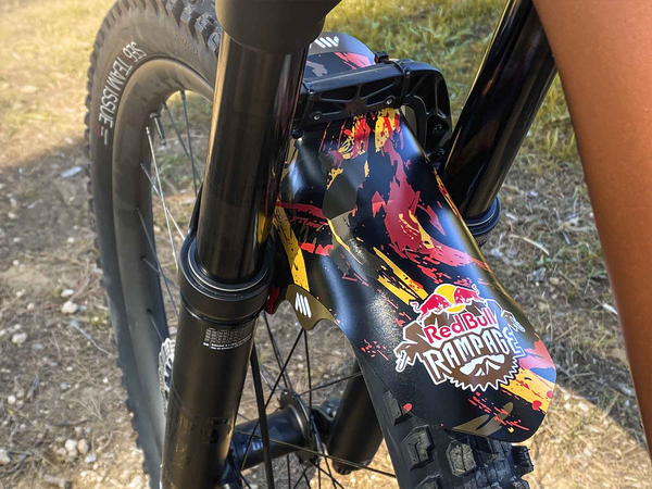 Mud Guard Black, Red, 3, nordicamoto.ro