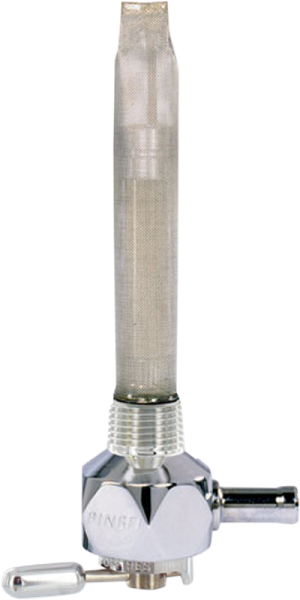 Power-flo Fuel Valve Chrome, 1, nordicamoto.ro
