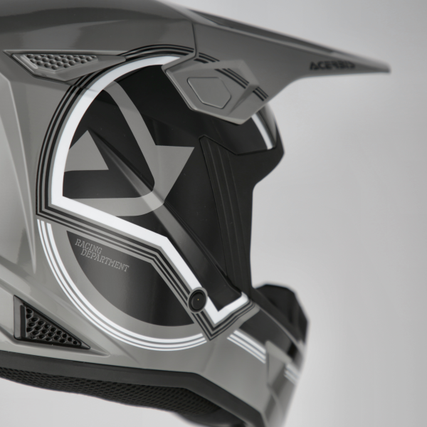 Acerbis Whoops Graphic sisak, szürke/fekete, M-es méret, 3, nordicamoto.ro