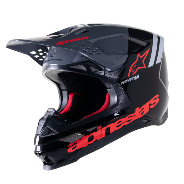 Supertech M8 Radium 2 Helmet Black  M, 2, nordicamoto.ro