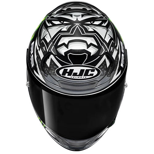 HJC RPHA 12 Quartararo replika sisak, fekete, 3, nordicamoto.ro