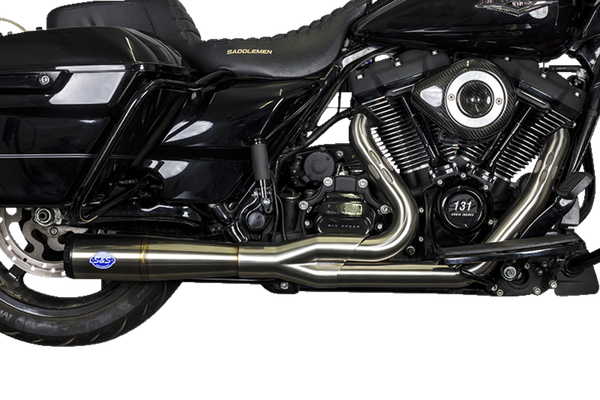 Diamondback 2-into-1 Exhaust System Brushed, 3, nordicamoto.ro