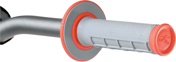 Offroad Dual-compound Grips Gray, Orange, 2, nordicamoto.ro