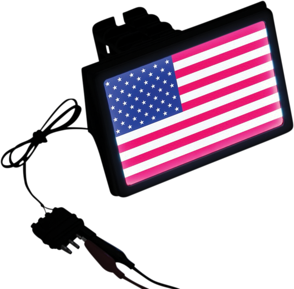 Freedom Flag Led Receiver Hitch Cover, 3, nordicamoto.ro