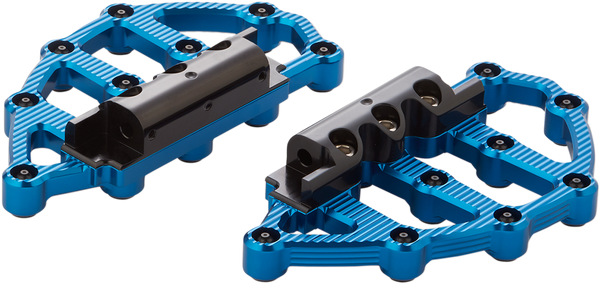 Mx Billet Floorboards Blue, 2, nordicamoto.ro