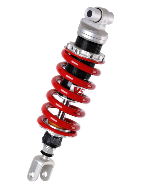 Emulsion Mono Gas Shock Adjustable Length Silver, Red, Black, 1, nordicamoto.ro