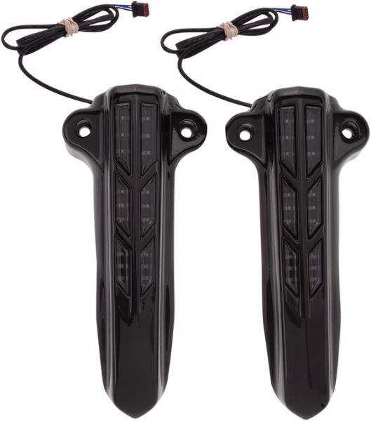 Forkini Lower Fork Leg Covers Black, 1, nordicamoto.ro