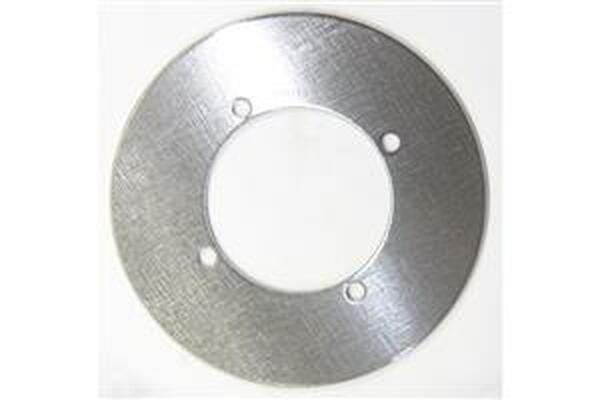 D-series Round Brake Rotor Polished Steel, Silver, Stainless Steel, 1, nordicamoto.ro
