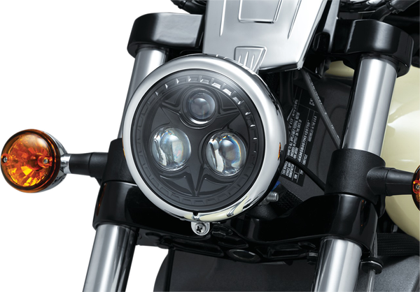 Orbit L.e.d. Headlight Black, 2, nordicamoto.ro