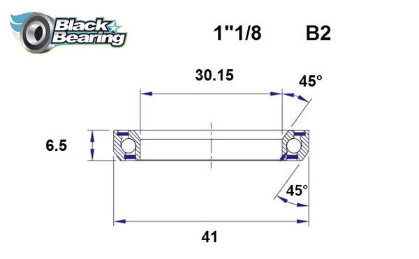 Headset Bearing, 1, nordicamoto.ro