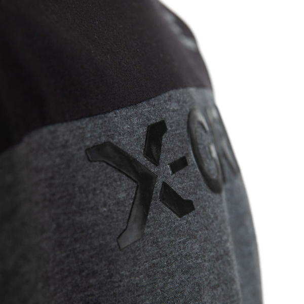 X-Grip Lifestyle póló, fekete/szürke, L, 2, nordicamoto.ro