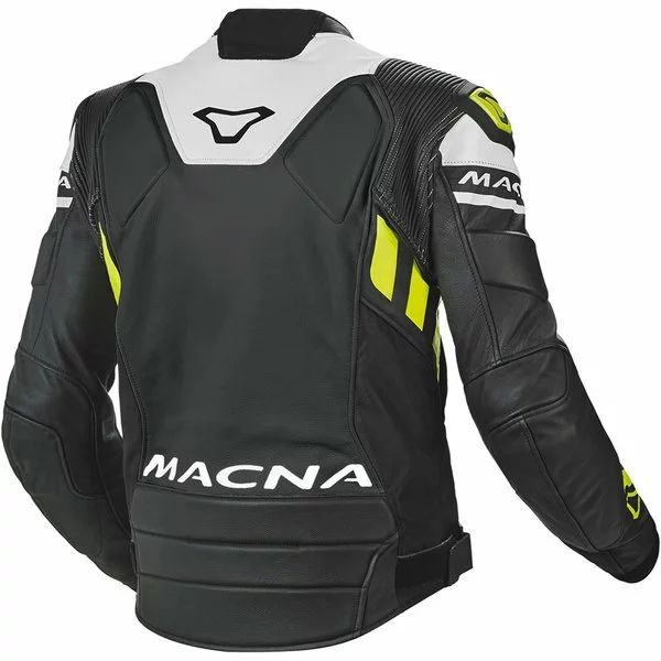 Geaca de piele sport/touring MACNA TRACKTIX (produs cu defect estetic) Negru 52, 3, nordicamoto.ro