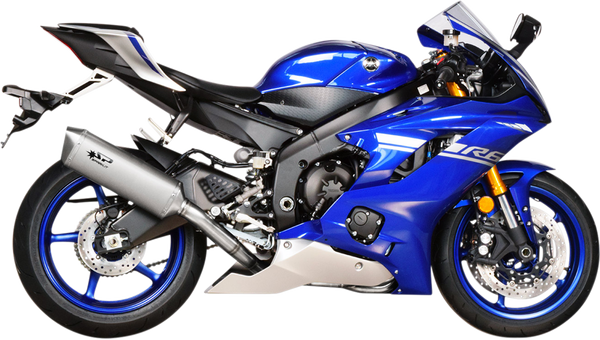 Force Full Exhaust Systems Silver, 1, nordicamoto.ro