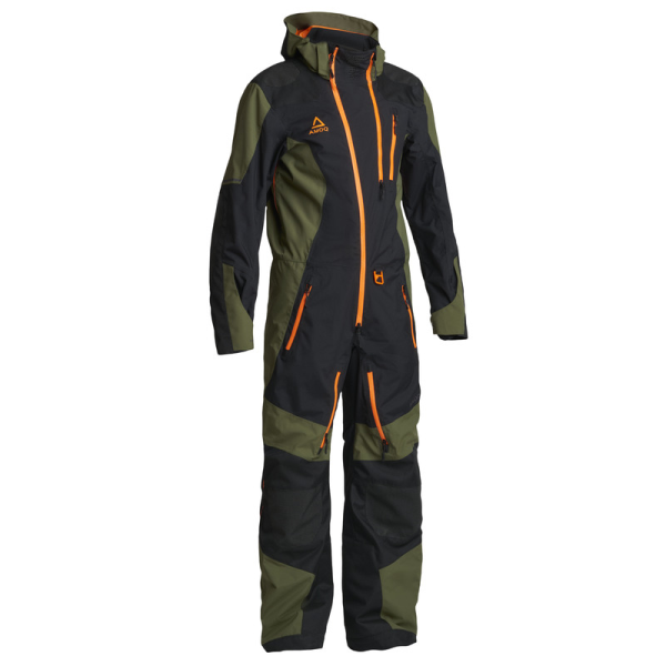 AMOQ motorosruha, rakétazöld/fekete/narancssárga, XS, 1, nordicamoto.ro