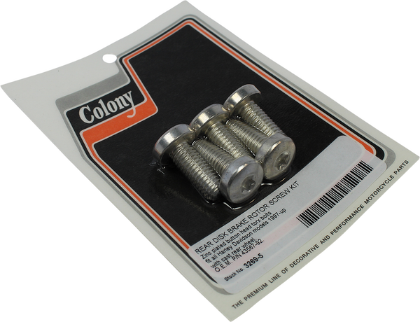 Oem Replacement Screw Kit Silver, 1, nordicamoto.ro