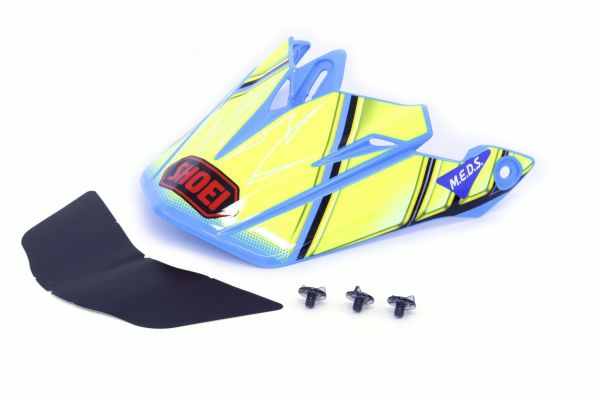 SHOEI VFW06/VFWR sisak – szürke / piros / fekete, 16, nordicamoto.ro